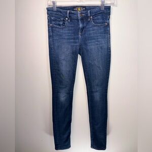 Lucky Brand Stella Skinny Ankle Blue Denim Jeans Women’s Size 0/25